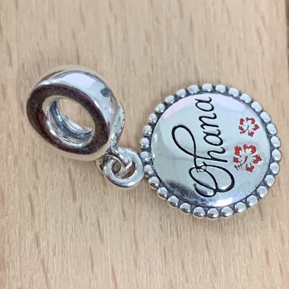 Pandora Hawall Ohana Charm, S925 Silver Bracelets - Picture 3 of 4